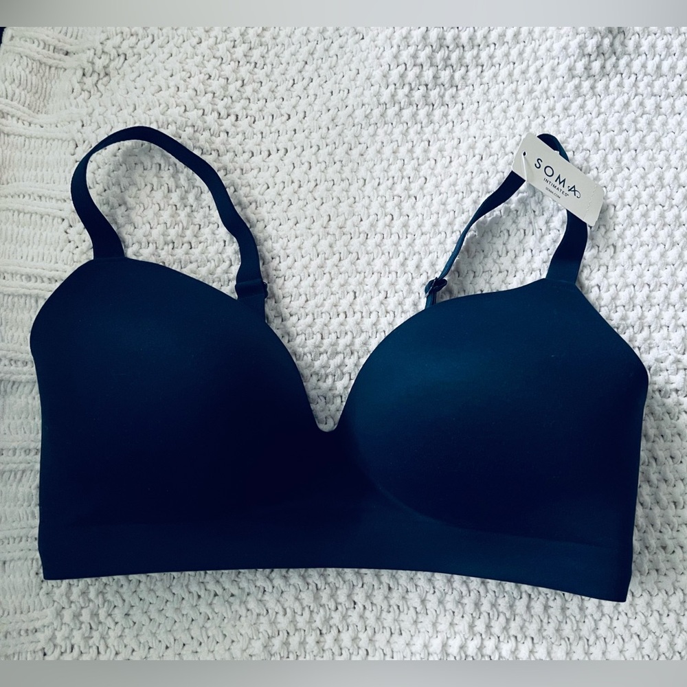 Soma Enbliss Bra- Navy- 38C